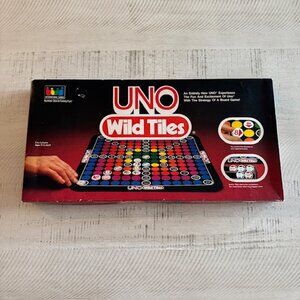 Vintage 1986 Uno Wild Tiles